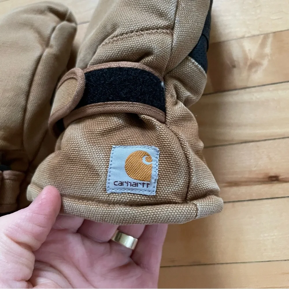 Carhartt Brown Work Mittens